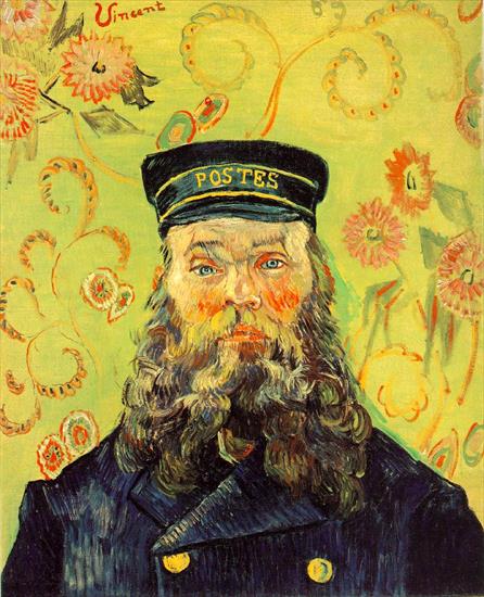 Gogh, Vincent van 1853-1890 - van Gogh Joseph-Etienne Roulin, 1889, 66.2x55 cm, Barnes fou.jpg