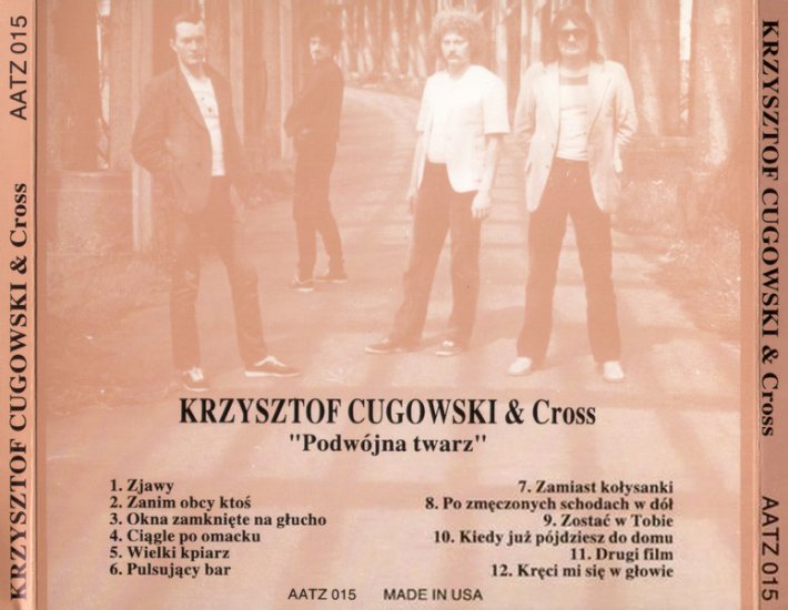 CD BACK COVER - CD BACK COVER - KRZYSZTOF CUGOWSKI  CROSS - Podwójna Twarz.jpg