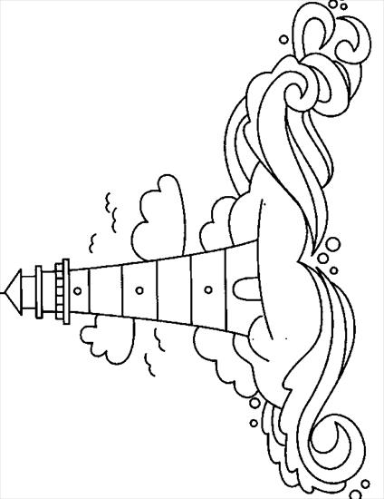 latarnie morskie - latarnia morska - kolorowanka 17.gif