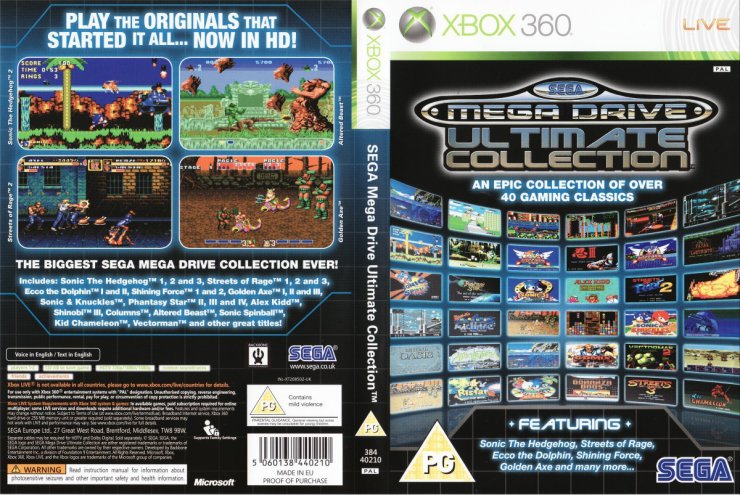 Xbox 360 - X360 Sega Mega Drive Ultimate Collection.jpg