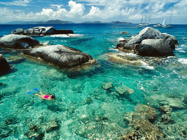 Krajobrazy - Snorkeling the Baths, British Virgin Islands.jpg