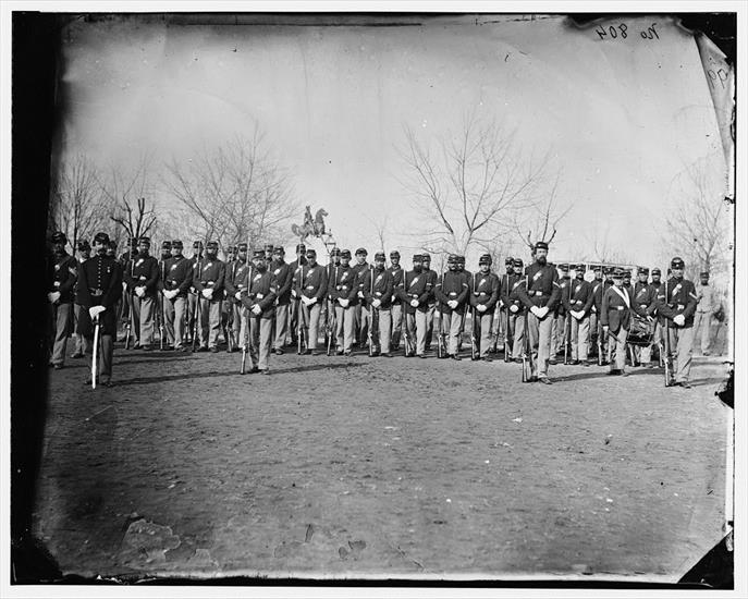 Żołnierze - Washington, D.C. Company I, 9th Veteran Reserve Corps, at Washington Circle.jpg