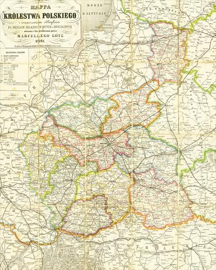 Mapy Polski z różnych okresów - Polska1881.jpg