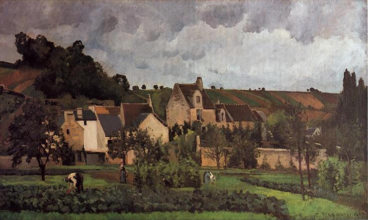Pissarro Camille 1830 - 1903 - View of lHeritage at Pontoise, 1867.jpeg