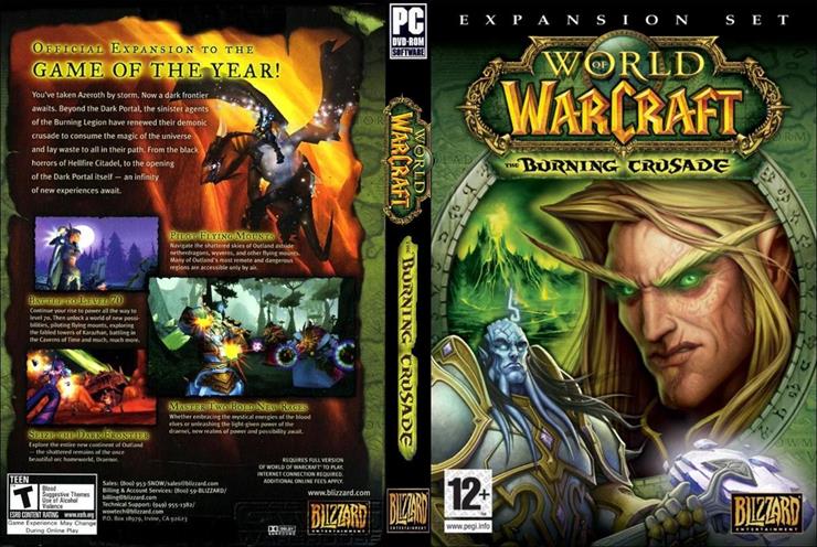 Okładki i Etykiety do Gier PC - World_Of_Warcraft_The_Burning_Crusade_Custom-cdcovers_cc-front.jpg