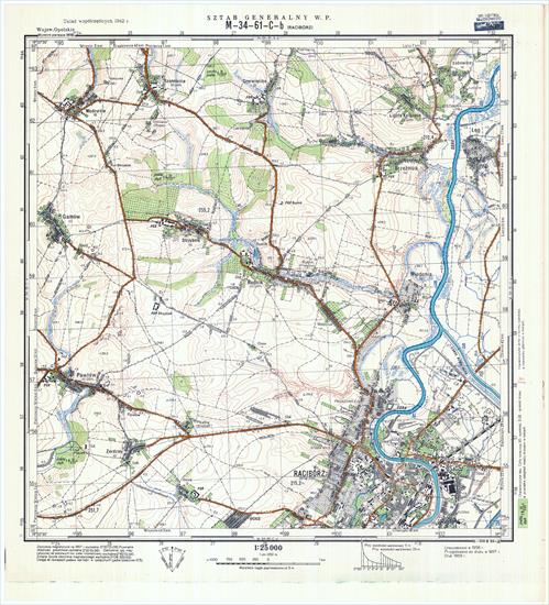 Mapy topograficzne LWP 1_25 000 - M-34-61-C-b_RACIBORZ_1959.jpg