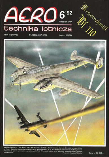 Aero Technika Lotnicza - Aero TL 1992-06 okładka.jpg