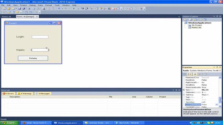Programy z JPG  Wszystkie Pełne wersje1 - Visual Basic 2010 Express - KEY.jpg