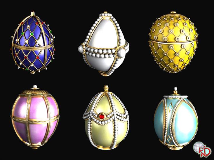 jaja Faberge z kryształu - eggs1.jpg