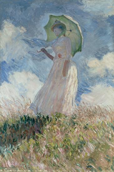 1879-1890 - Claude Monet - Study of a Figure Outdoors Facing Left 1886.jpg