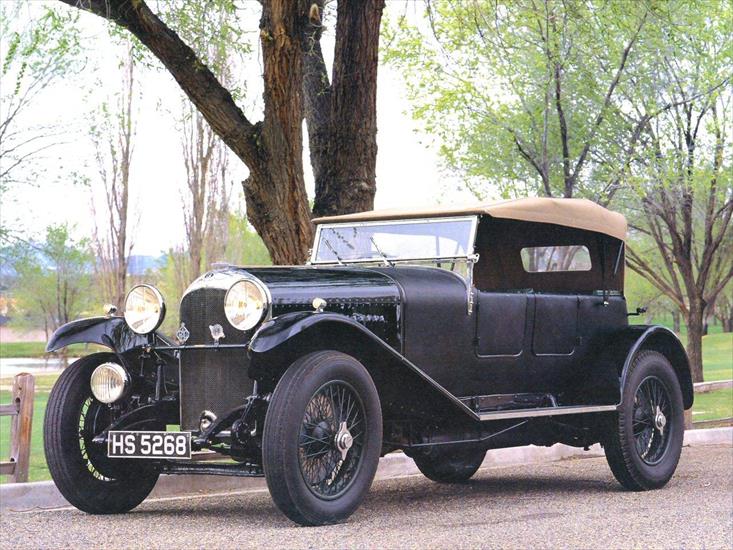 Stare samochody - 1929 Bentley 4.5L Touring Car Black.jpg