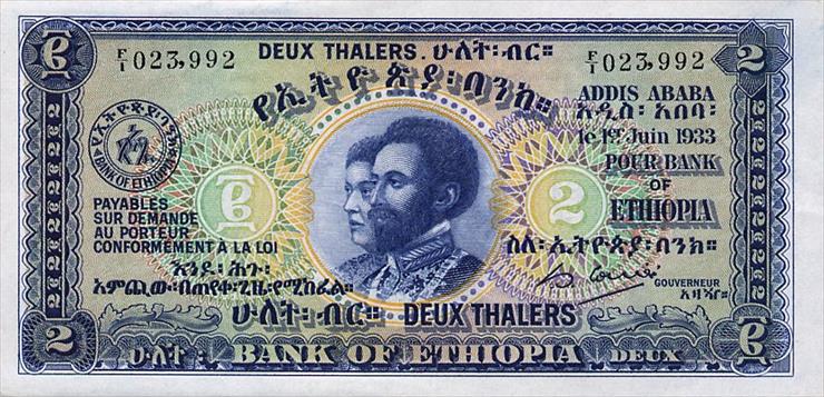 Banknoty Etiopia - EthiopiaP6-2Thalers-1933_f.jpg