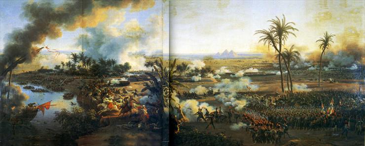 Iconographie De La Revolution Francaise 1789-1799 - 1798 07 21 La bataille des Pyramides.jpg