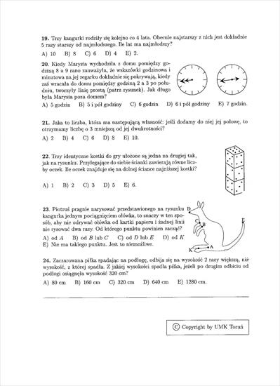 Kangurek matematyczny klasa 3-4 - 4. KANGUR 2000 KL. 3-41.jpg