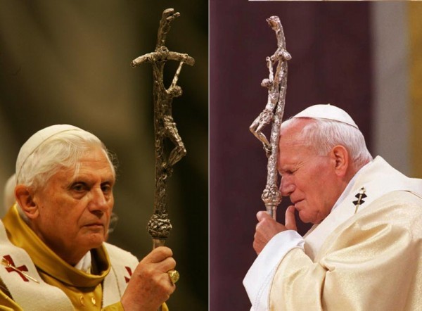 JAN PAWEŁ II - Jan Paweł II  Benedykt XVI.jpg