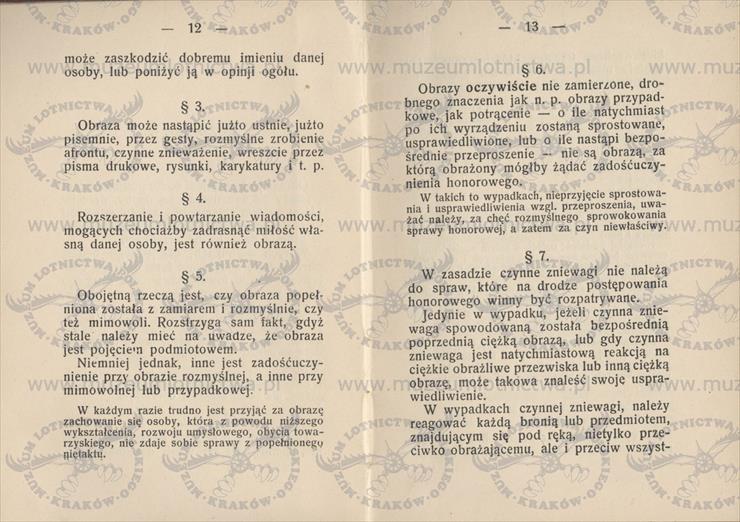 Boziewicz Władysław - Ogólne zasady postępowania honorowego   1927r - 9d.jpg