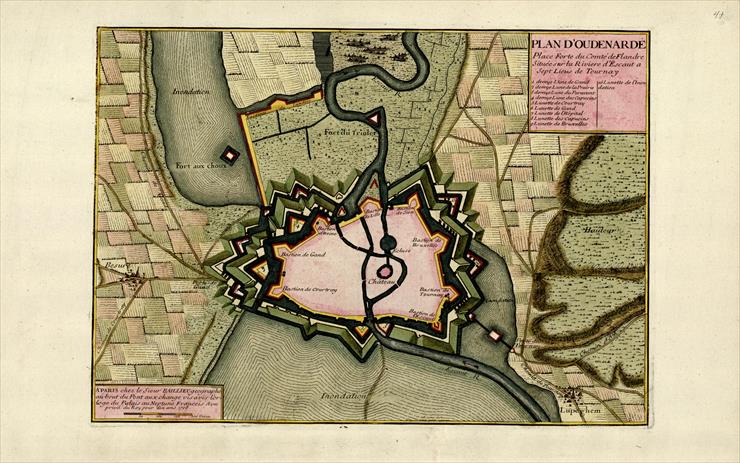 A collection of plans of fortifications and battles... - A collection of plans of fortif...tions and battles 1684-1709 056.jpg