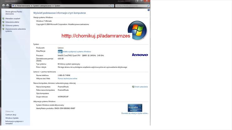 Windows 7 Ultimate x86 MSDN ORIGINALS Polish 2.33 GB - Win 7 POaktywacji.JPG