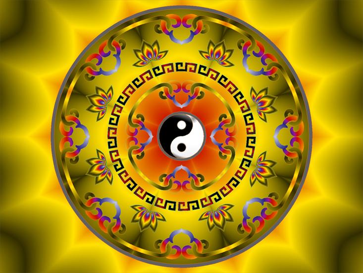 Galeria różne - Tibetan Yin Yang Mandala.jpg