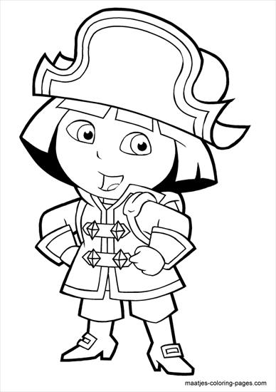 Dora - Dora - kolorowanka 61.GIF