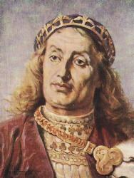 Poczet Królów Polskich obrazy - Władysław Laskonogi 1165-1231.jpg