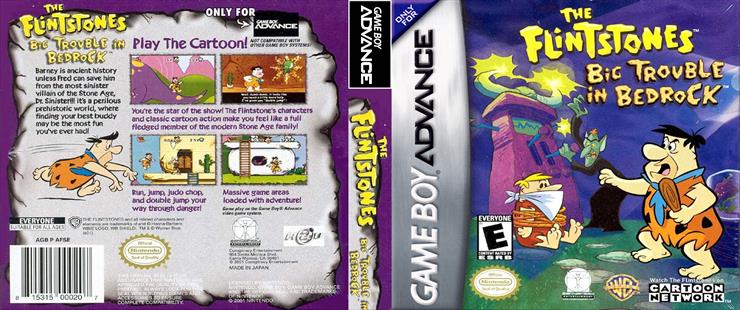  Covers Game Boy Advance - The Flintstones Big Trouble in Bedrock Game Boy Advance gba - Cover.jpg