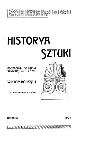 HISTORIA SZTUKI - HS-Doleźan W.-Historia sztuki. Podręcznik do nauki szkolnej.jpg