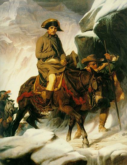Galeria - Napoleon - Delaroche - Napoleon Crossing the Alps.jpg