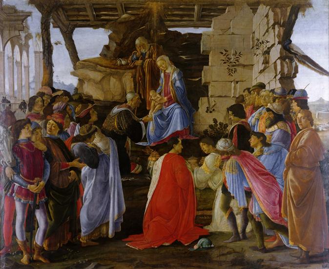 Galleria degli Uffizi. 2 - Sandro Botticelli - Adoration of the Magi.jpg