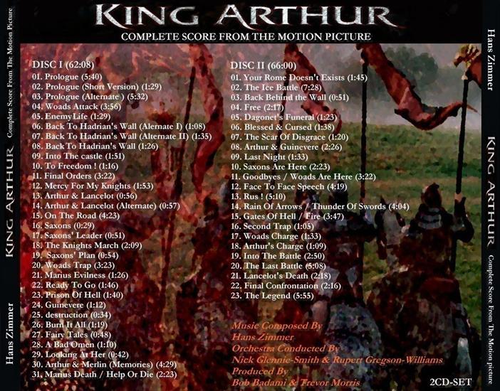 King Arthur - Król Artur - Complete Score - King Arthur Complete Score cover back.jpg