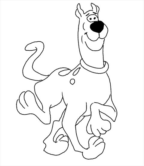 Scooby Doo - kolorowanki - SCOUBI08.GIF