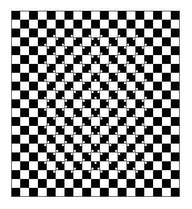 iluzja - szachownica ktora wcale nie jest krzywa.gif