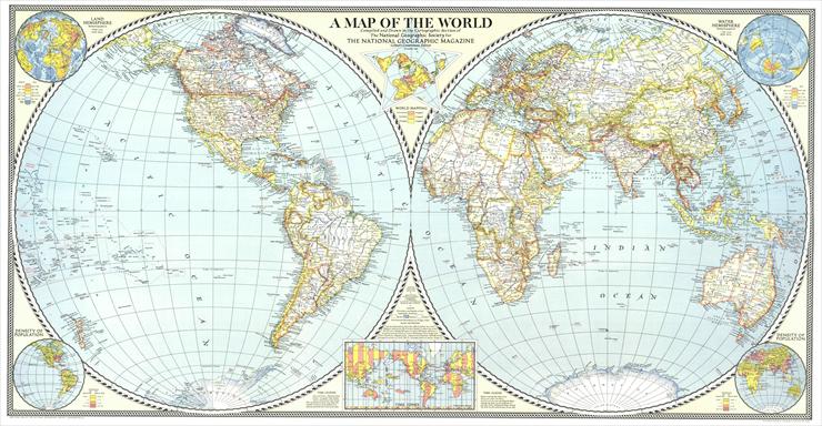Mapy National Geographic. 539 map. Wysoka jakość - World Map 1941.jpg