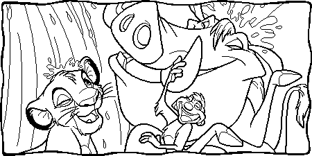 900 Disney Kids Pictures For Colouring -  015.gif