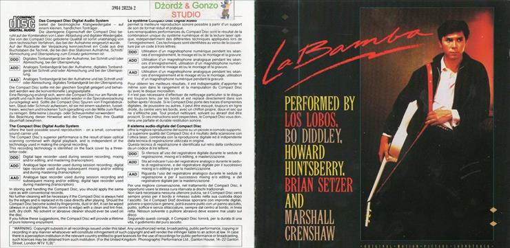La Bamba 1987 - Okładka przód.jpg