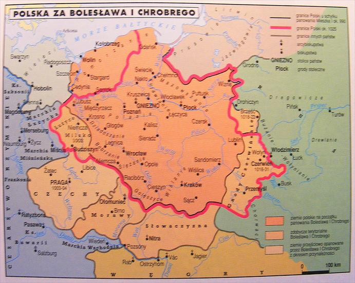Mapy Polski1 - Polska za Bolesława I Chrobrego.jpg