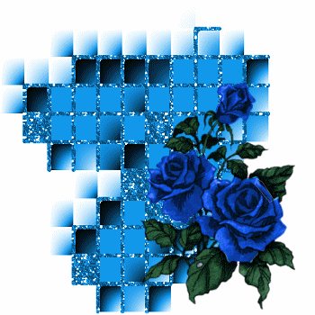 GIFY RÓŻE PIĘKNE - blue-rose3.gif