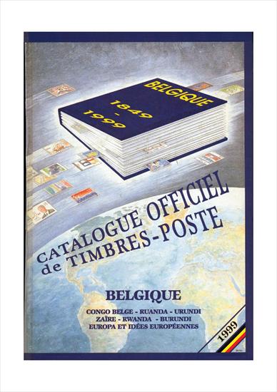 Katalogi różne - Catalogue officiel de timbres-poste BELGIQUE - 1999.jpg