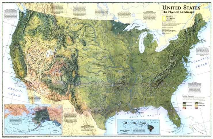 Ameryka - USA - The Physical Landscape 1996.jpg