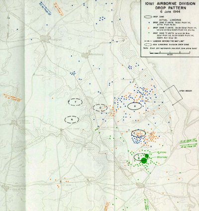 Stare Mapy i Plany - Map 101St Airborne Ww2.jpg