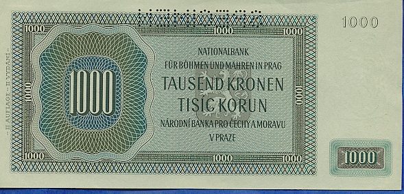 CZECHOSŁOWACJA - 1942 - 1000 koron b.jpg