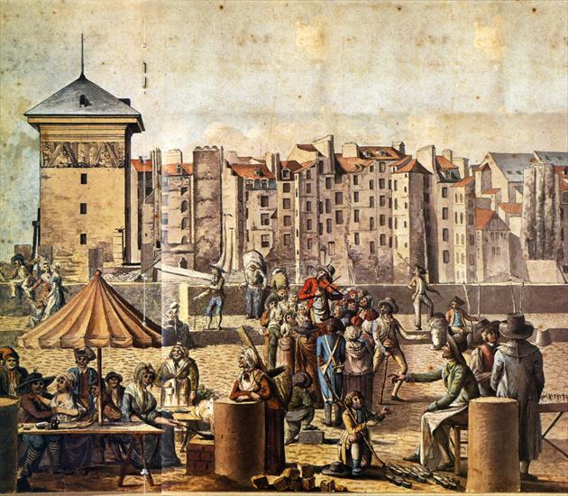 Iconographie De La Revolution Francaise 1789-1799 - 1792 Scenes de la vie quotidienne sur les quais de Paris.jpg