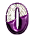 Litery -  Diamentowo Purpurowe - GIF - 0 Sm Purple diamond.gif