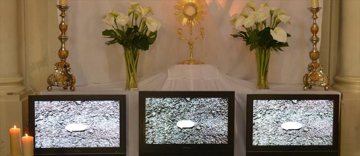 26-03-2016 - Tak w 2014 r. wyglądał Grób Pański w kościele ss. wiz...Oblubieńca Niepokalanej Bogurodzicy Maryi w Warszawie.jpg