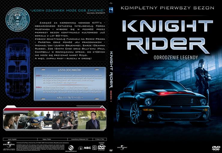 Okładki do folmów - Knight Rider Nieustraszony 2008r_.jpg