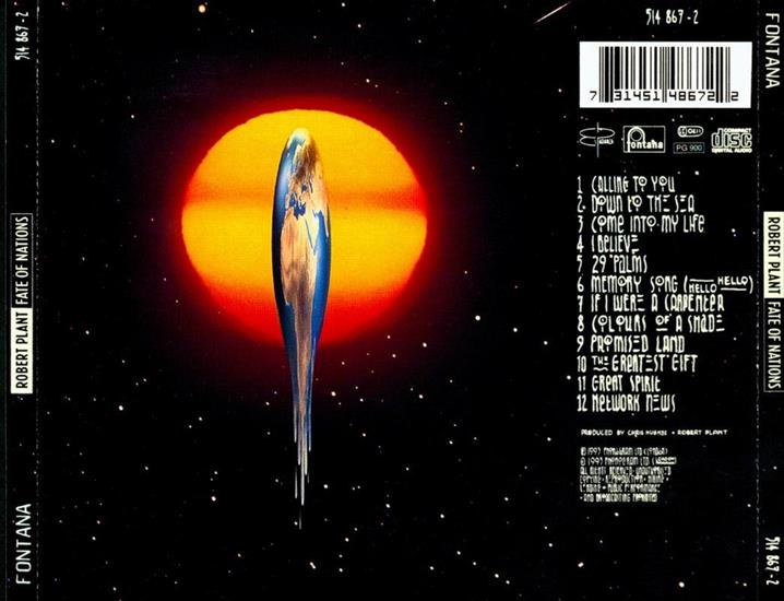 Robert Plant - Fate Of Nations 1993 - 1993 Fate Of Nations Back Cover1.jpg