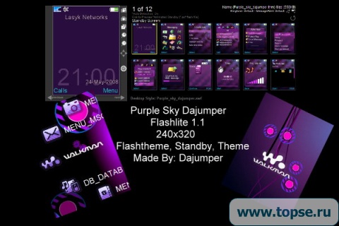 Na telefon - Purple_Sky_by_dajumper.jpg