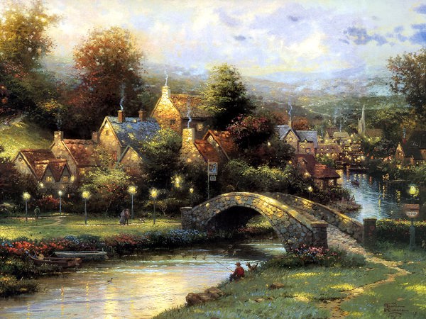 Thomas Kinkade - pocztówki - 027.jpg