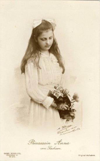stare pocztówki zdjęcia - Princess Anna Monica of Saxony.jpg