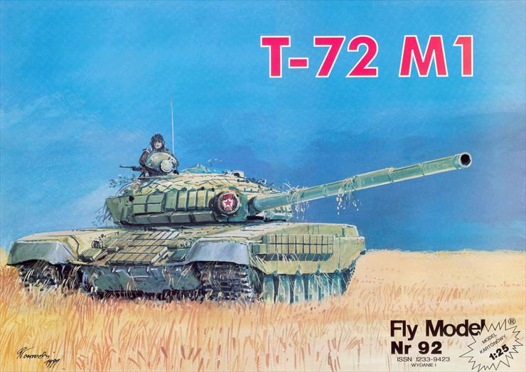 FM 092 - T-72 M1 współczesny radziecki czołg podstawowy z pancerzem reaktywnym A3 - 01.JPG